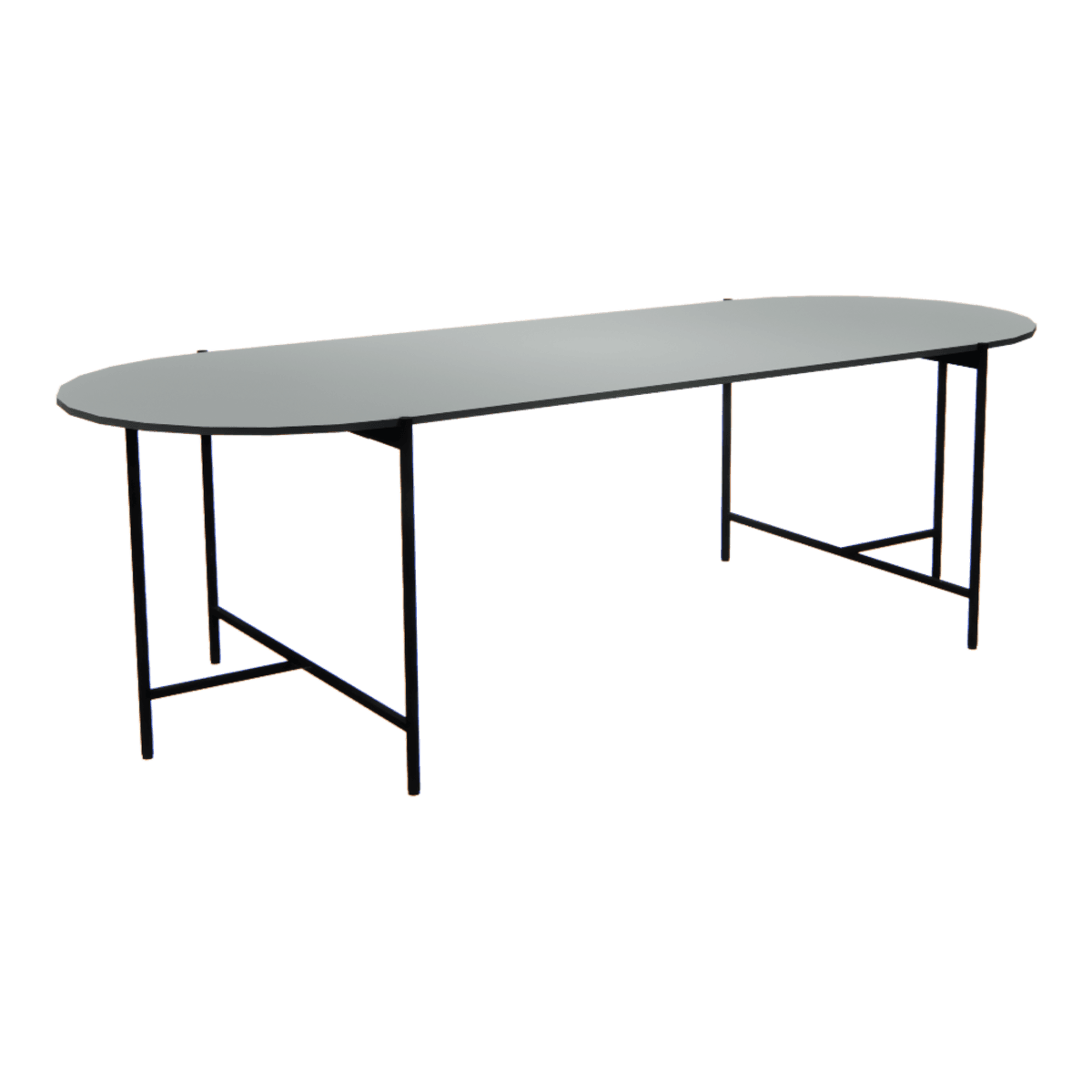 Oval Table / Ash - 2400_ash_naname