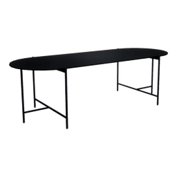 Oval Table / Charcoal - 2400_charcoal_naname