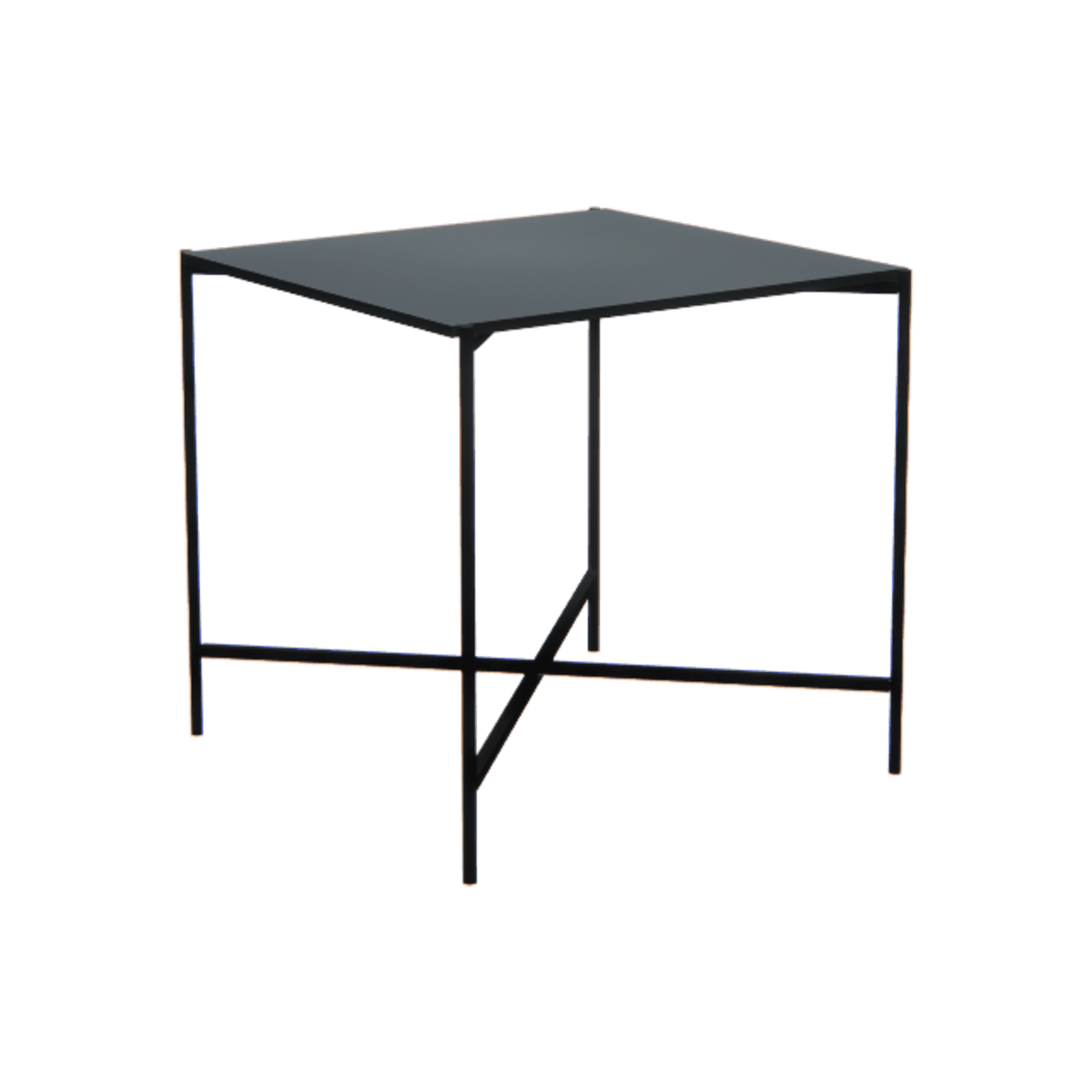 Square Table / Pewter